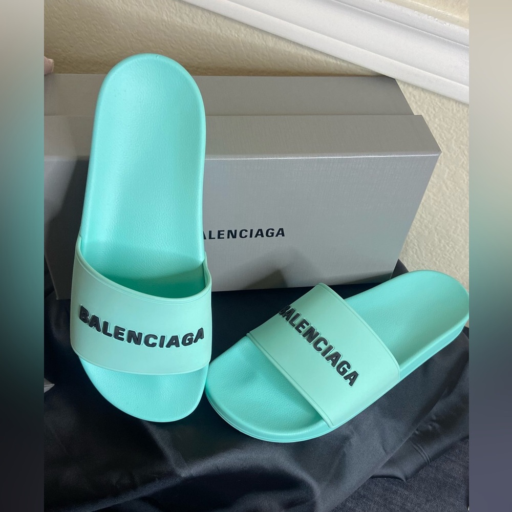 Balenciaga Slides-MEN-9M/42 - Picture 9 of 11
